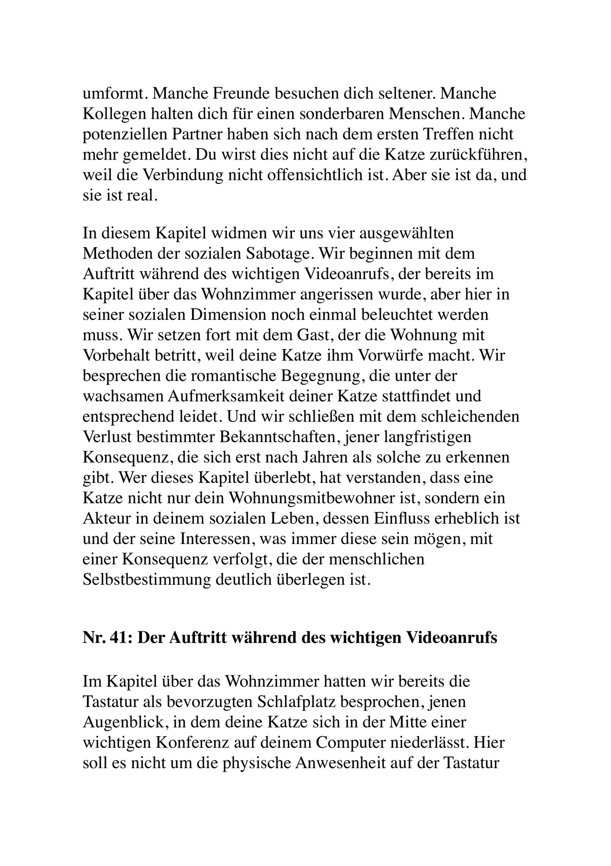 50 WEGE, WIE DEINE KATZE VERSUCHT, DICH UMZUBRINGEN - Das Überlebenshandbuch für Katzenbesitzer