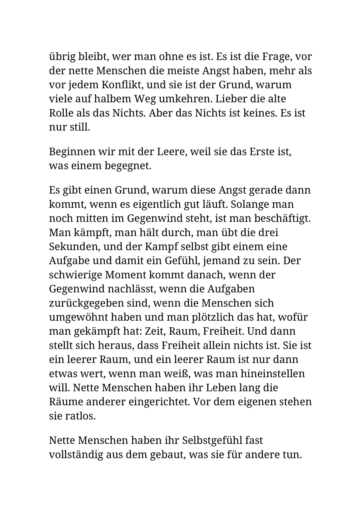 WER IMMER NETT IST, DEN BEIẞEN DIE HUNDE - Über gute Absichten, falsche Rücksicht und den Mut, nicht immer der nette Mensch sein zu müssen.