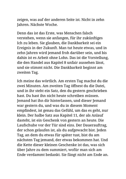 DEIN ZUKÜNFTIGES ICH IST GENERVT VON DIR