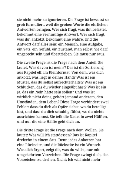 DAS AUSKOTZ-GLEICHGEWICHT - Wie du aus allem, was dich ankotzt, genau das Gleichgewicht entwickelst, nach dem du dich sehnst.