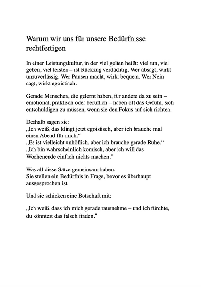 40 SÄTZE, DIE DEIN LEBEN VERÄNDERN - Grenzen setzen, souverän kommunizieren.
