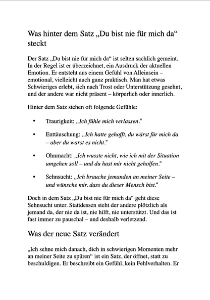 40 SÄTZE, DIE DEINE BEZIEHUNG VERÄNDERN. Für mehr Nähe, Klarheit und echte Verbindung