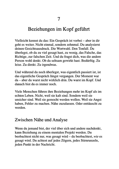 WENIGER DENKEN. MEHR LEBEN - Befreie dich vom Overthinking – und finde zurück zu Klarheit, Ruhe und Lebensfreude.