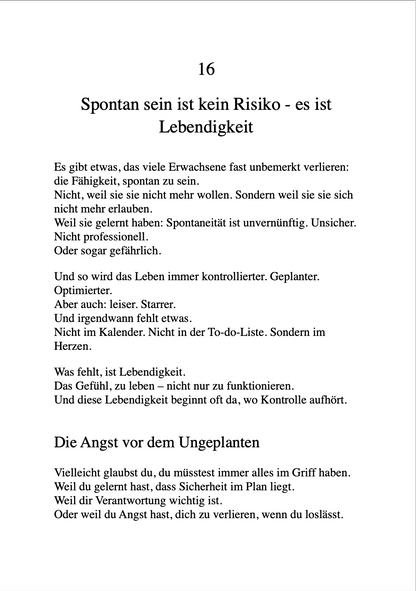 WENIGER DENKEN. MEHR LEBEN - Befreie dich vom Overthinking – und finde zurück zu Klarheit, Ruhe und Lebensfreude.