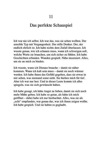 GESTÄNDNISSE EINES NARZISSTEN - Wie ich sie lieben ließ, nur um sie zu brechen.