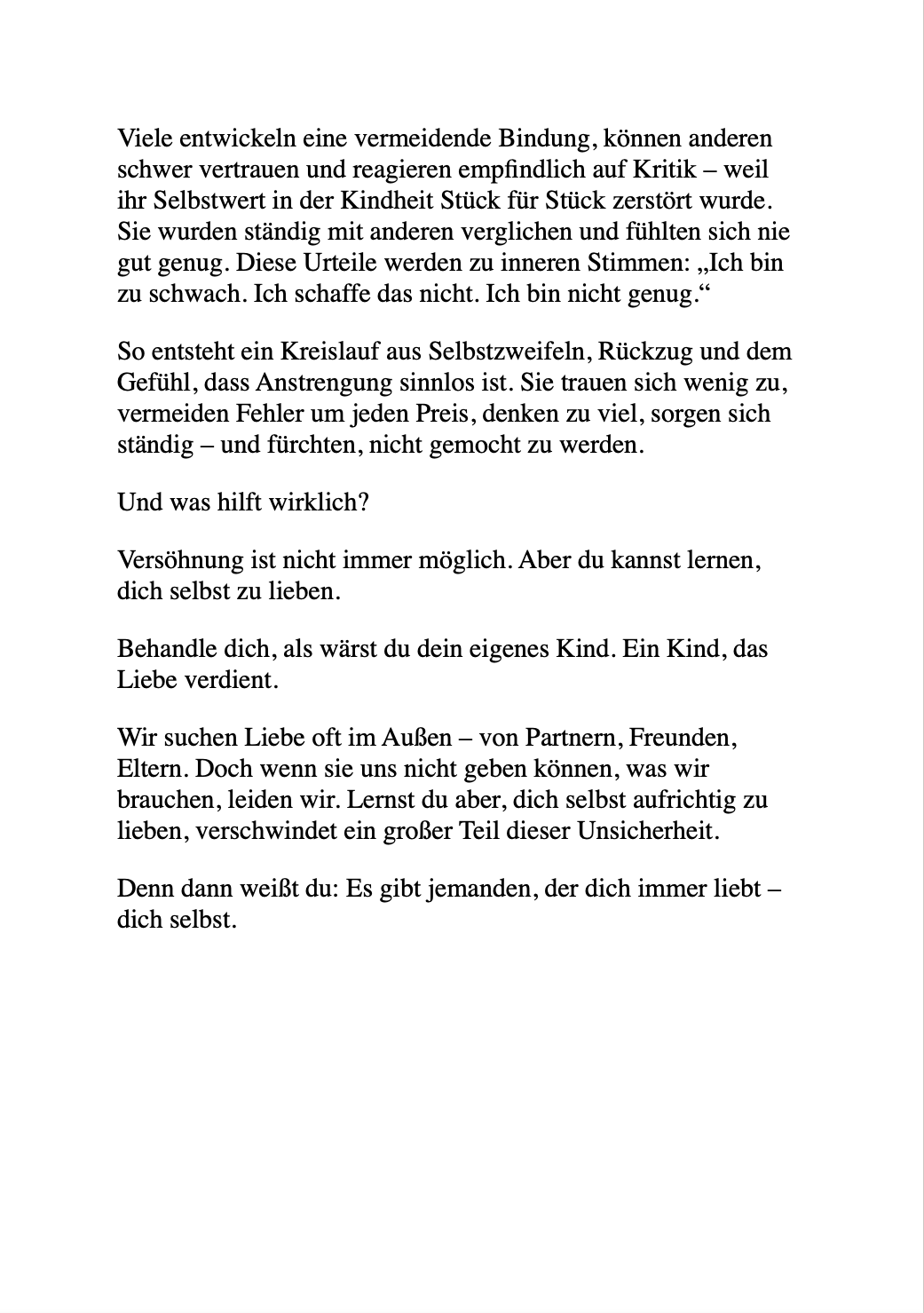 DAS BUCH, DAS ICH ALS KIND GEBRAUCHT HÄTTE...