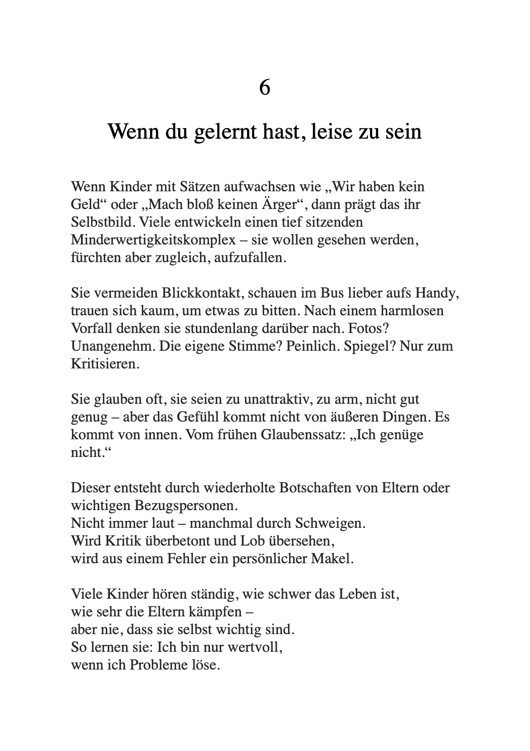 DAS BUCH, DAS ICH ALS KIND GEBRAUCHT HÄTTE...