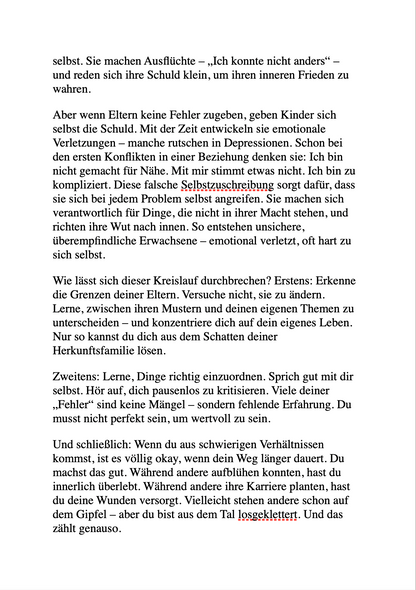 DAS BUCH, DAS ICH ALS KIND GEBRAUCHT HÄTTE...