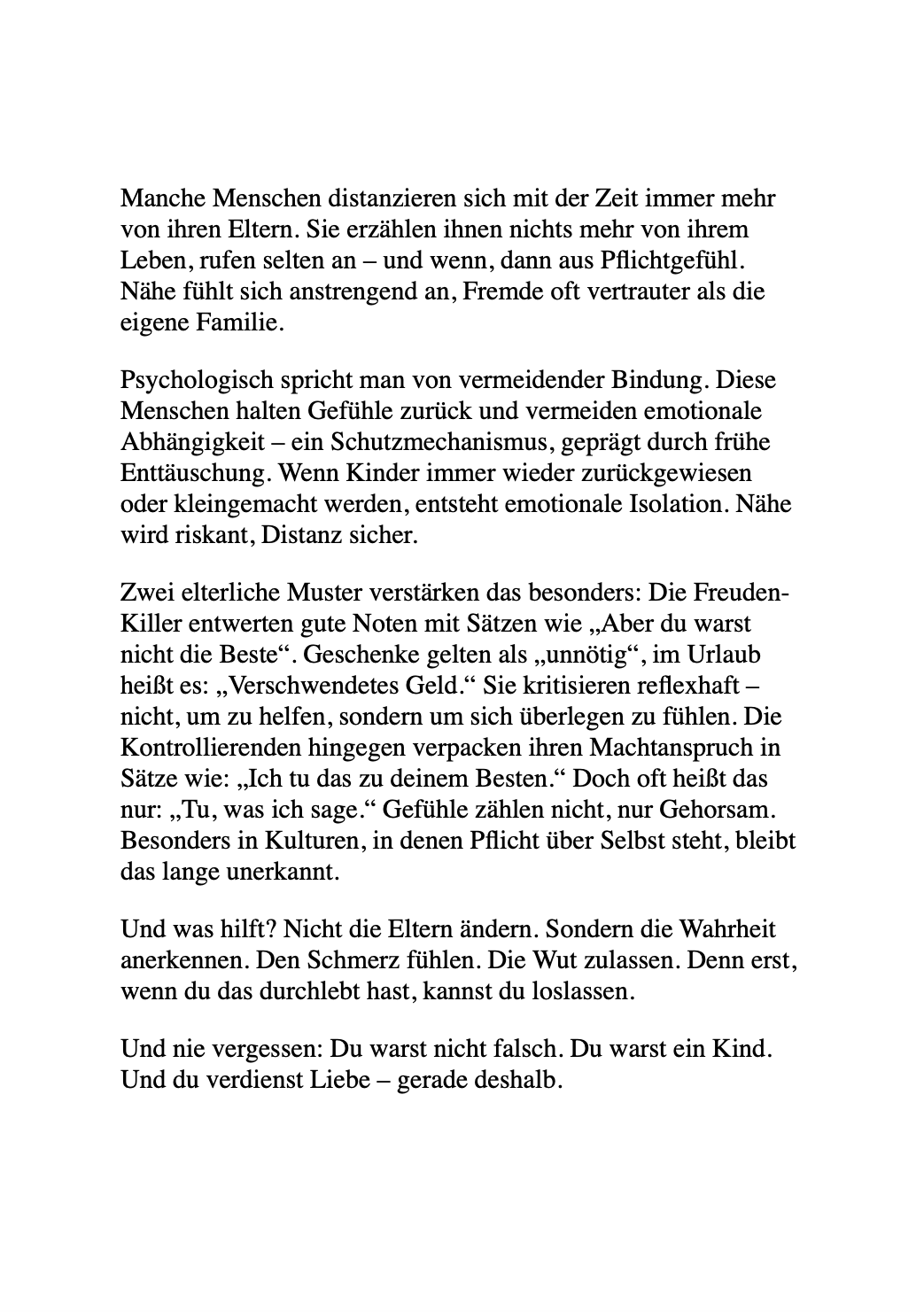 DAS BUCH, DAS ICH ALS KIND GEBRAUCHT HÄTTE...
