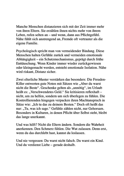 DAS BUCH, DAS ICH ALS KIND GEBRAUCHT HÄTTE...