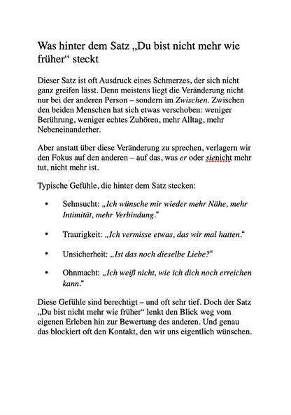 40 SÄTZE, DIE DEINE BEZIEHUNG VERÄNDERN. Für mehr Nähe, Klarheit und echte Verbindung