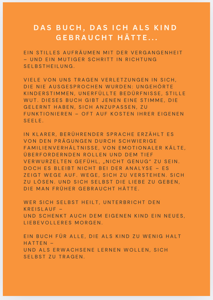 DAS BUCH, DAS ICH ALS KIND GEBRAUCHT HÄTTE...