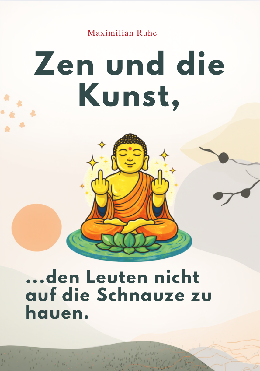 ZEN UND DIE KUNST, DEN LEUTEN NICHT AUF DIE SCHNAUZE ZU HAUEN - Emotionale Selbstkontrolle für Fortgeschrittene