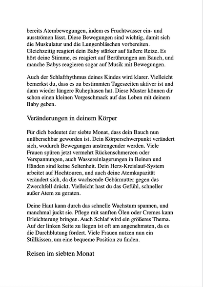 WAS DICH IN DEN NÄCHSTEN 9 MONATEN ERWARTET - Mitfühlend & praxisnah – alle Tipps, Fakten und Checklisten für deine Schwangerschaft