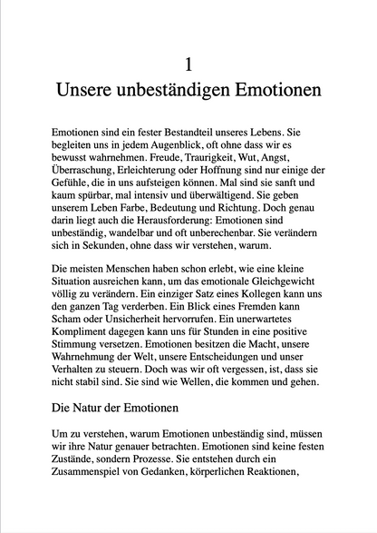 MEISTERE DEINE GEFÜHLE - Finde Balance, innere Stärke und Gelassenheit und befreie dich von Stress, Angst und Negativität