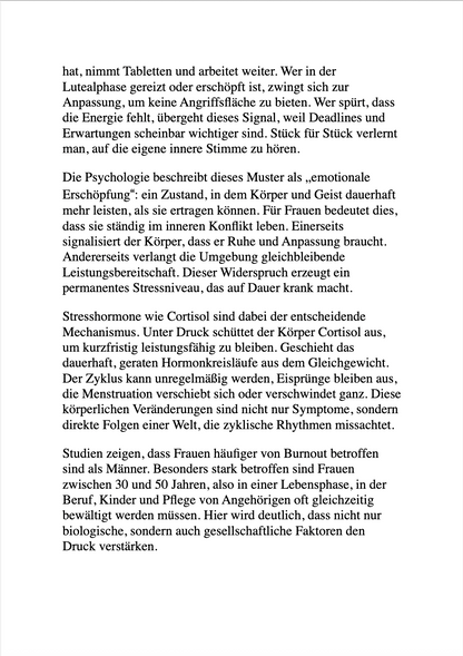 DIE GEHEIMNISSE DES WEIBLICHEN ZYKLUS - Und wie du sie für dich nutzen kannst.