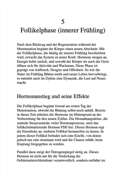 DIE GEHEIMNISSE DES WEIBLICHEN ZYKLUS - Und wie du sie für dich nutzen kannst.