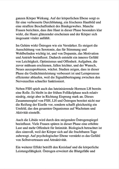 DIE GEHEIMNISSE DES WEIBLICHEN ZYKLUS - Und wie du sie für dich nutzen kannst.