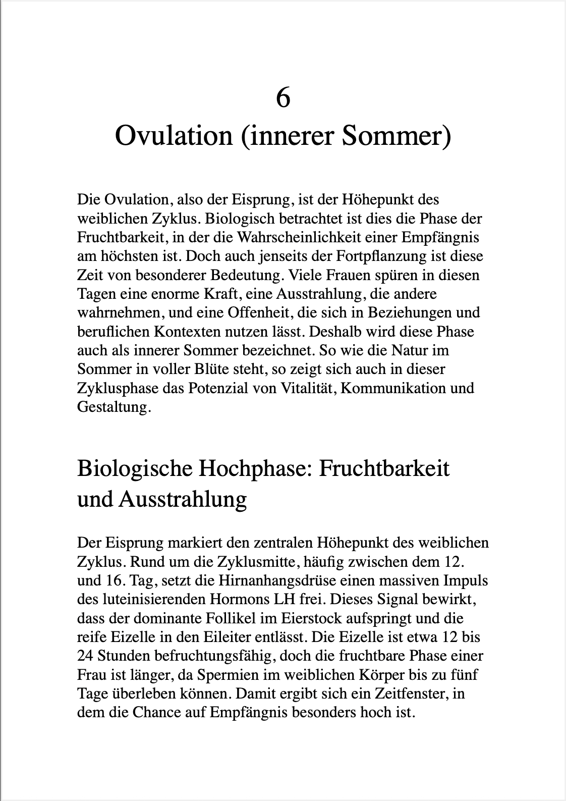 DIE GEHEIMNISSE DES WEIBLICHEN ZYKLUS - Und wie du sie für dich nutzen kannst.