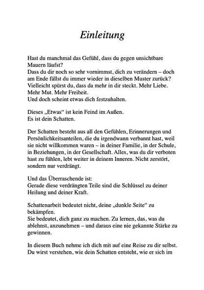 SCHATTENARBEIT - Wie du deine dunklen Seiten annimmst und darin deine wahre Kraft befreist