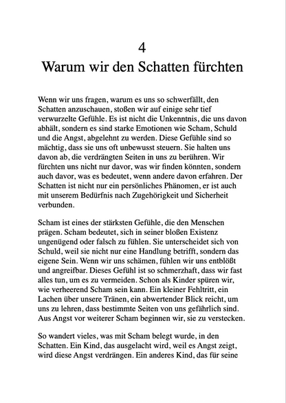 SCHATTENARBEIT - Wie du deine dunklen Seiten annimmst und darin deine wahre Kraft befreist