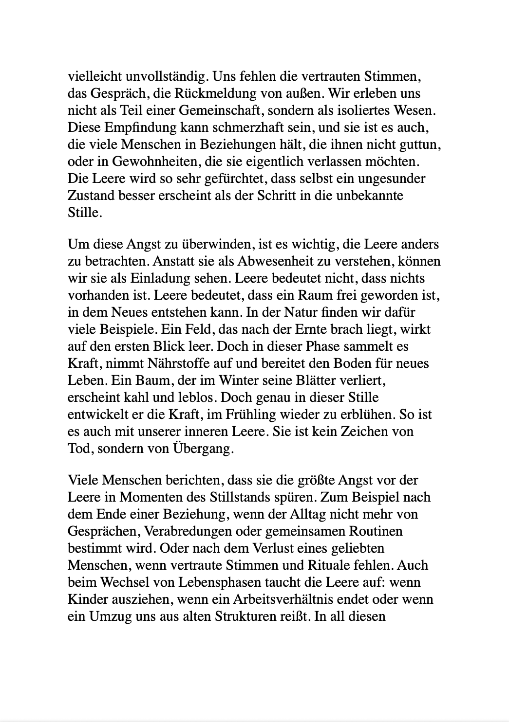 DIE KUNST, ALLEINE ZU SEIN - Einsamkeit war mein Gefängnis..Die Stille ist mein Zuhause