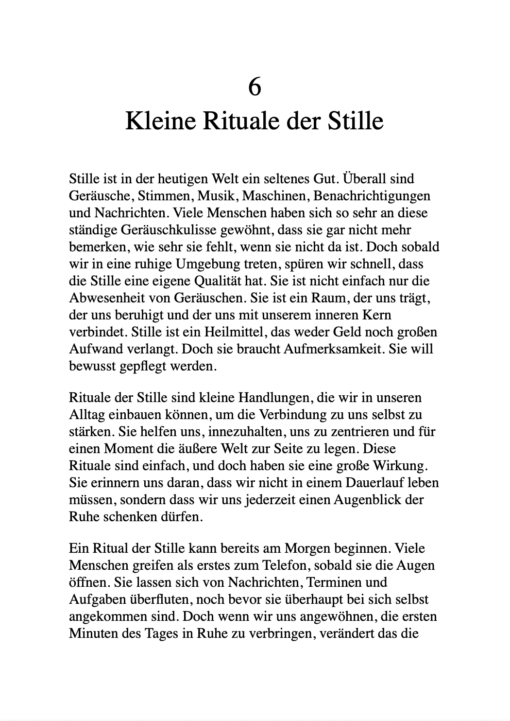 DIE KUNST, ALLEINE ZU SEIN - Einsamkeit war mein Gefängnis..Die Stille ist mein Zuhause