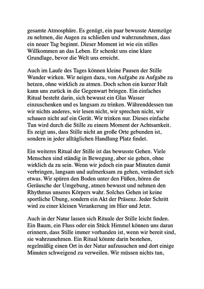 DIE KUNST, ALLEINE ZU SEIN - Einsamkeit war mein Gefängnis..Die Stille ist mein Zuhause