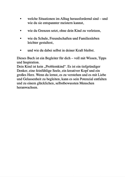 DAS GESCHENK DER HOCHSENSIBILITÄT - Kinder verstehen und liebevoll begleiten.
