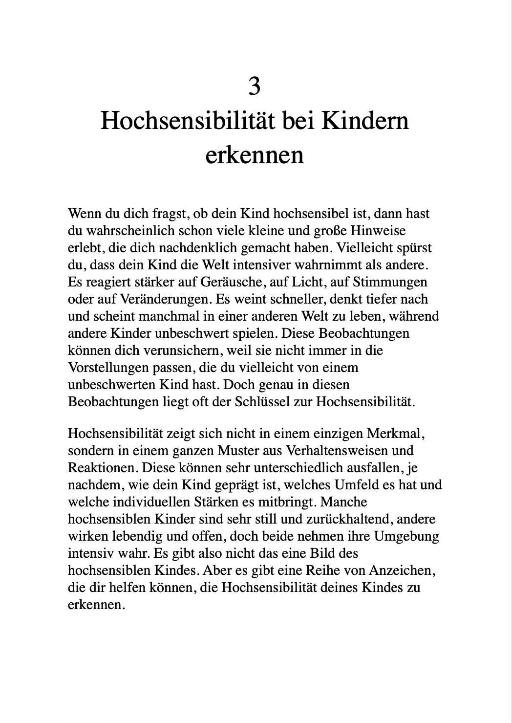DAS GESCHENK DER HOCHSENSIBILITÄT - Kinder verstehen und liebevoll begleiten.