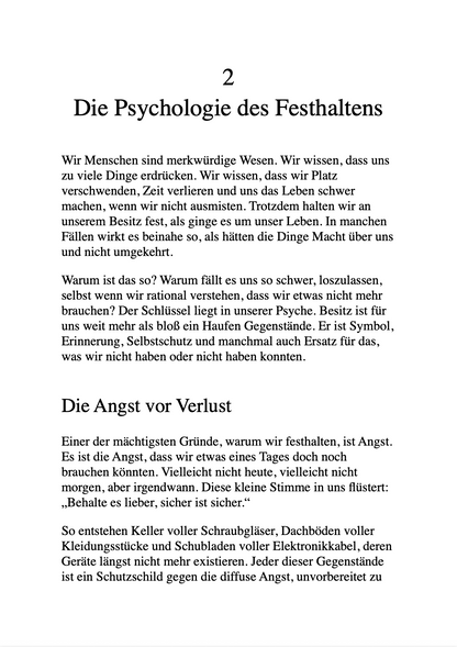 KEINER WILL DEINEN SCHEI* - Wie du ausmistest, bevor du stirbst.