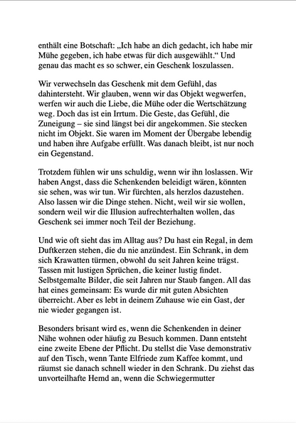 KEINER WILL DEINEN SCHEI* - Wie du ausmistest, bevor du stirbst.