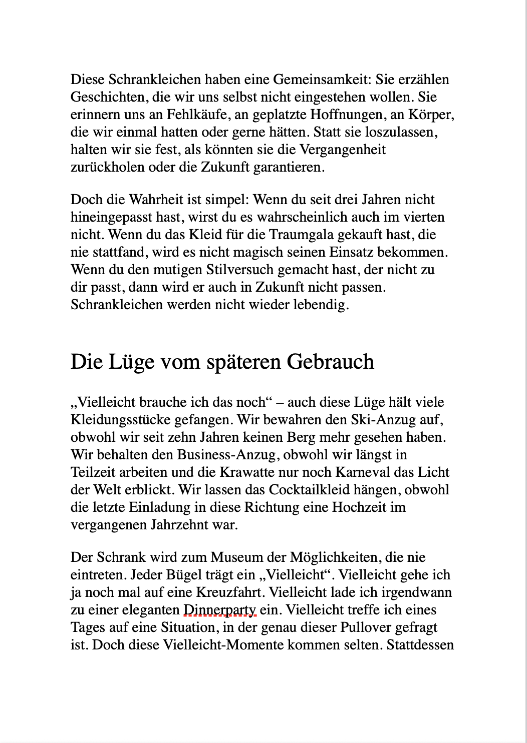 KEINER WILL DEINEN SCHEI* - Wie du ausmistest, bevor du stirbst.