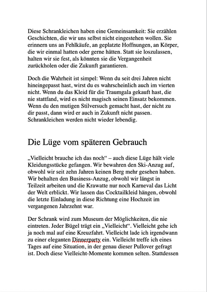 KEINER WILL DEINEN SCHEI* - Wie du ausmistest, bevor du stirbst.