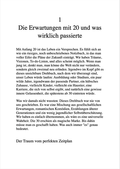 WIE DU IN DEINEN 30ern SINGLE BIST. Keine Anleitung