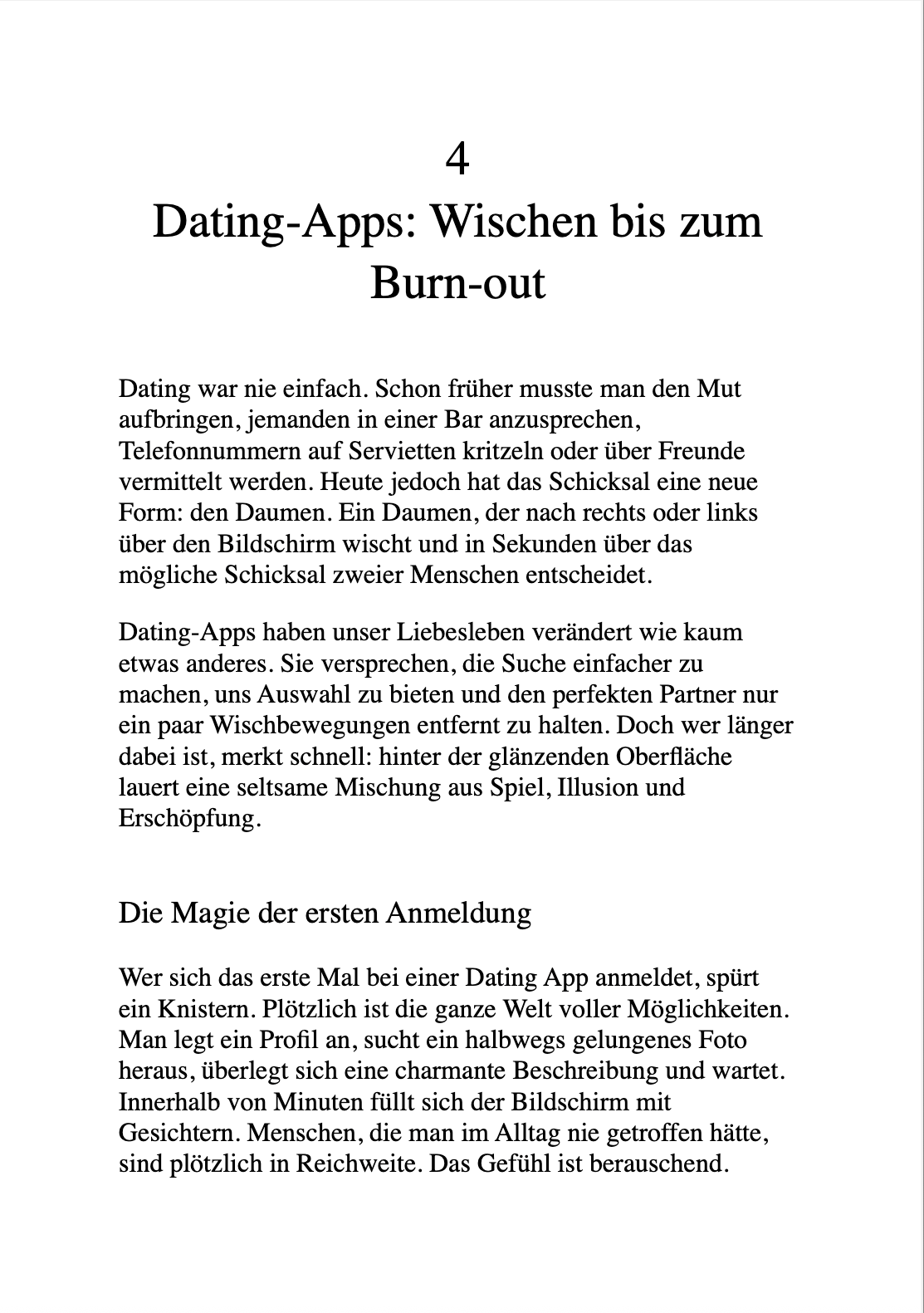 WIE DU IN DEINEN 30ern SINGLE BIST. Keine Anleitung