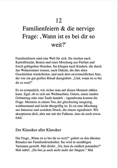 WIE DU IN DEINEN 30ern SINGLE BIST. Keine Anleitung