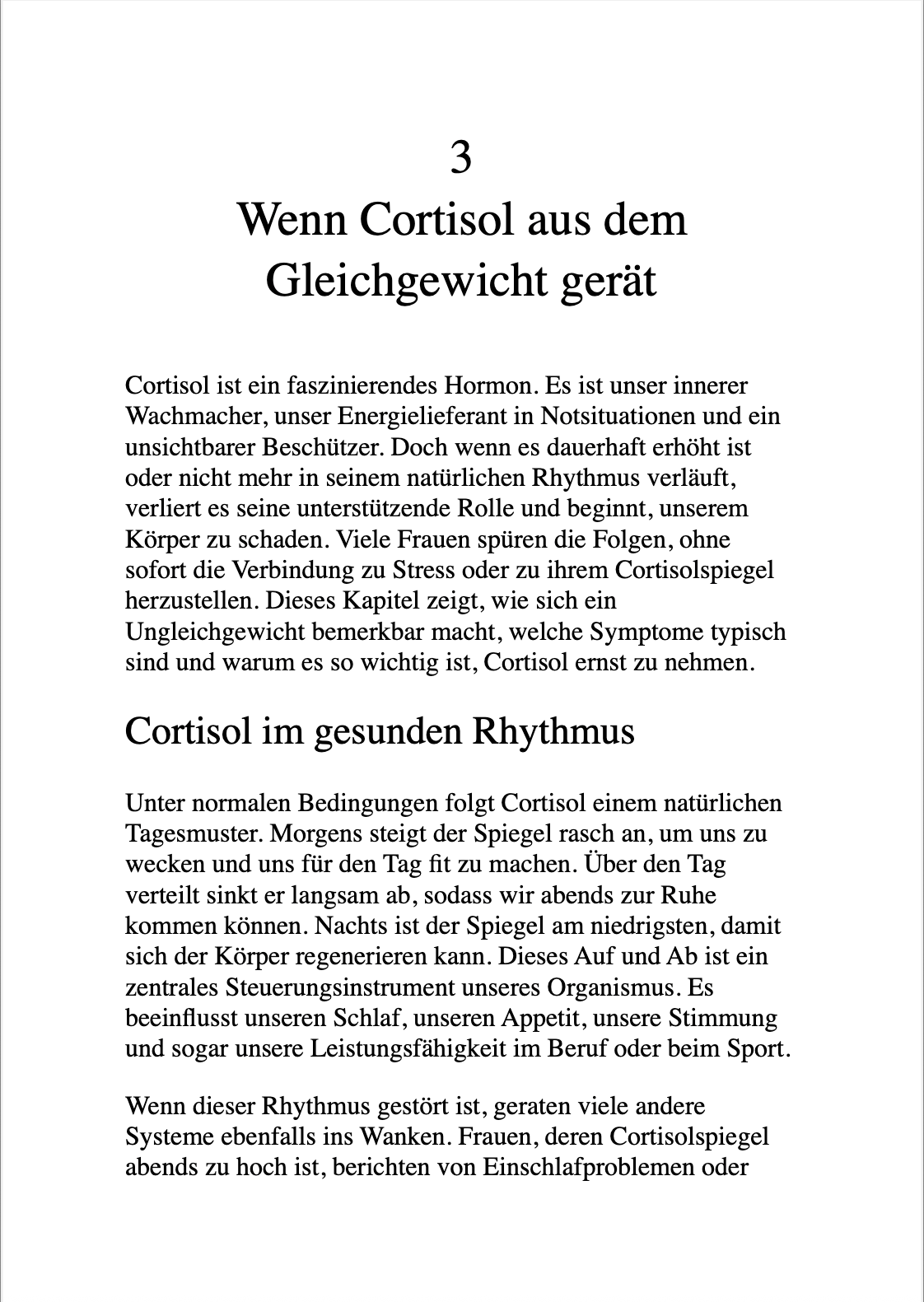 CORTISOL BALANCE - Wie Frauen Cortisol senken und ihren Hormonhaushalt ins Gleichgewicht bringen