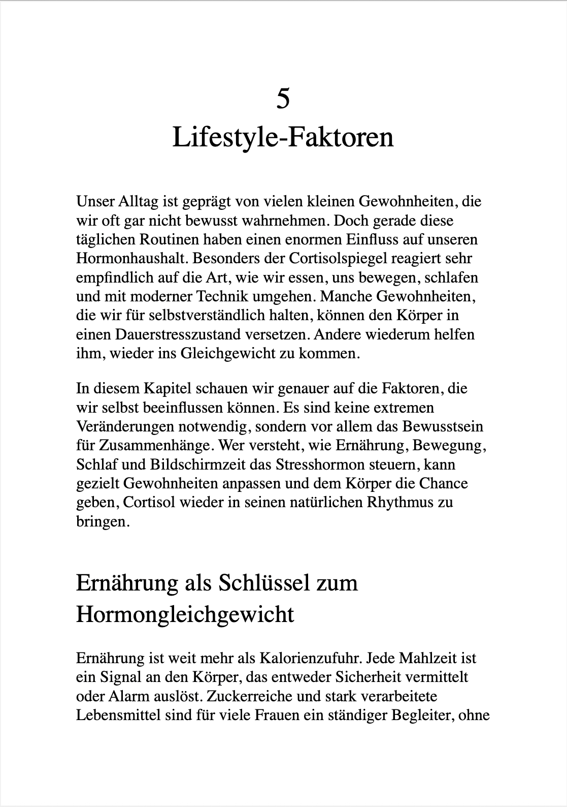 CORTISOL BALANCE - Wie Frauen Cortisol senken und ihren Hormonhaushalt ins Gleichgewicht bringen