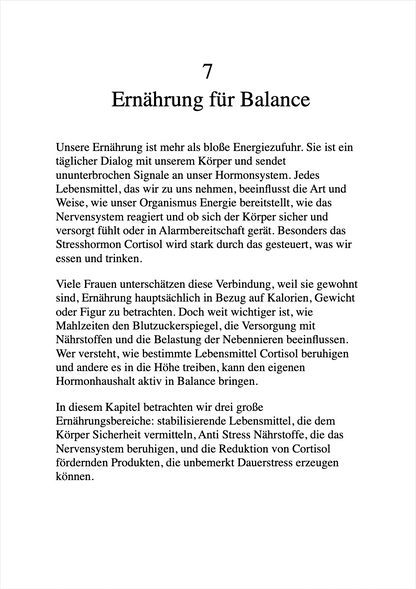 CORTISOL BALANCE - Wie Frauen Cortisol senken und ihren Hormonhaushalt ins Gleichgewicht bringen