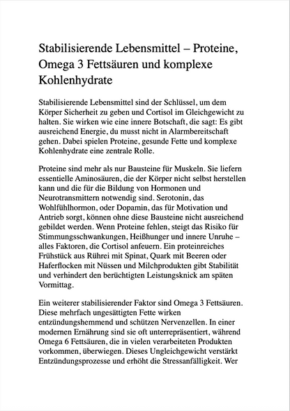 CORTISOL BALANCE - Wie Frauen Cortisol senken und ihren Hormonhaushalt ins Gleichgewicht bringen