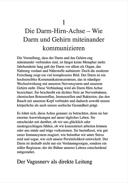 GEHIRNGEWASCHEN VOM DARM - Die geheime Verbindung zwischen Nahrung und Stimmung