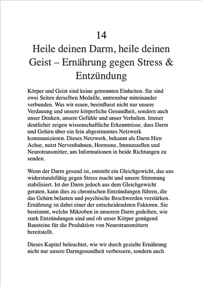 GEHIRNGEWASCHEN VOM DARM - Die geheime Verbindung zwischen Nahrung und Stimmung