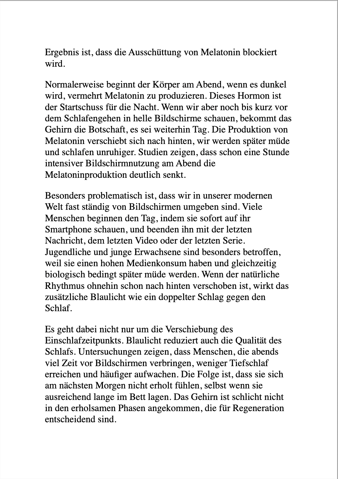 DIE MELATONIN-FORMEL - Wie du durch gesunden Schlaf Energie tankst, Stress reduzierst und besser lebst