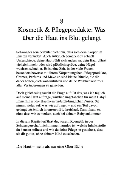 "BITTE ISS DAS NICHT, MAMA..." - Was du in der Schwangerschaft vermeiden solltest und wie du dein Kind optimal vorbereitest