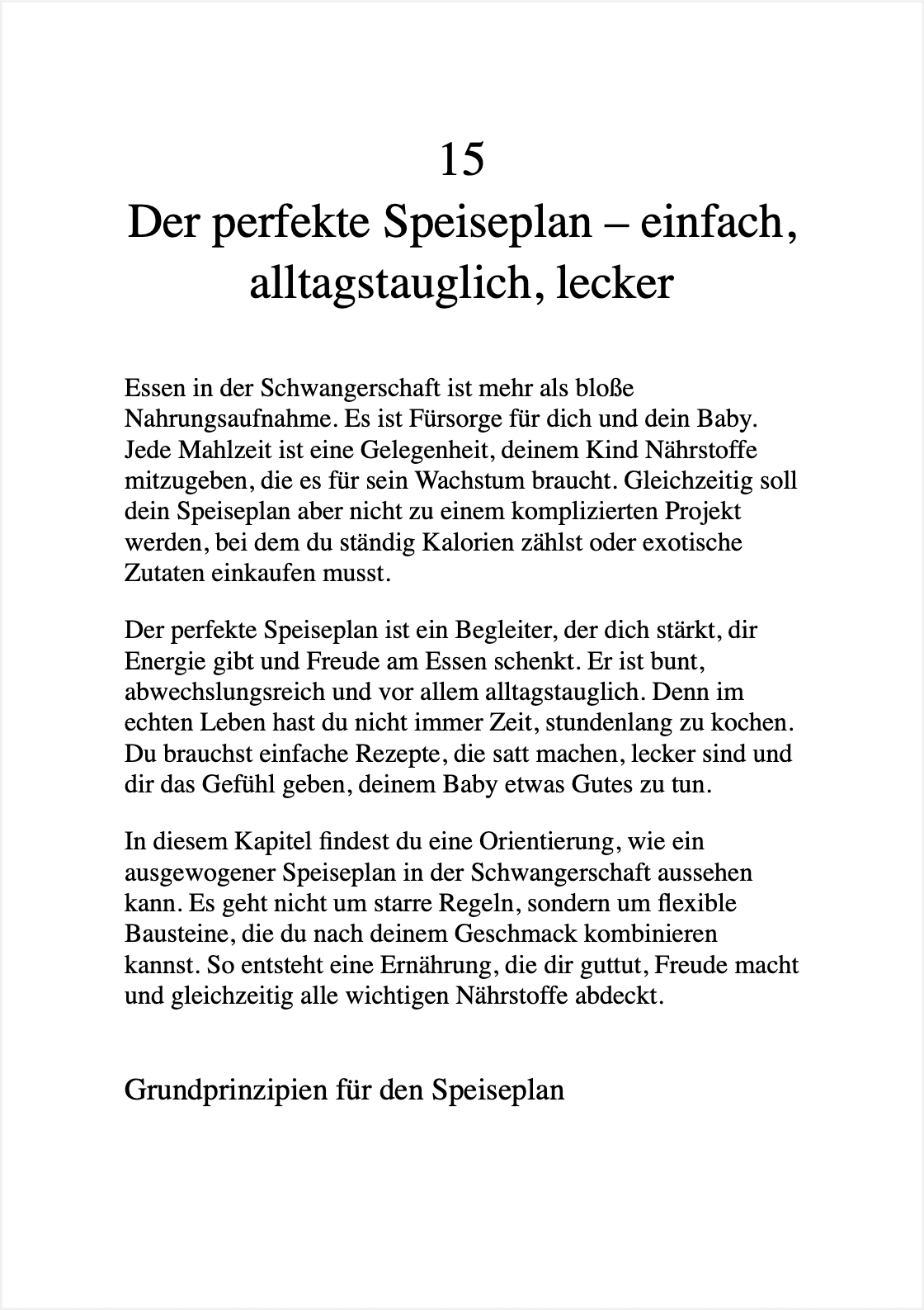 "BITTE ISS DAS NICHT, MAMA..." - Was du in der Schwangerschaft vermeiden solltest und wie du dein Kind optimal vorbereitest