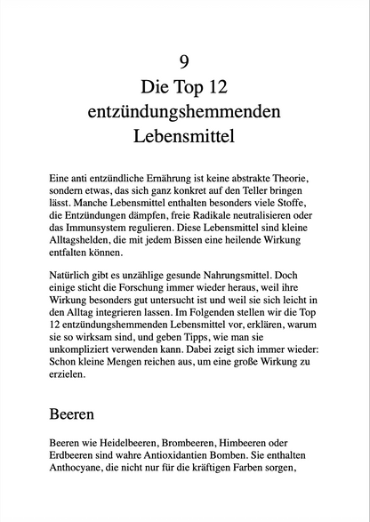 ANTI-ENTZÜNDLICH ESSEN - Mit der richtigen Ernährung Entzündungen bekämpfen, Beschwerden lindern und voller Energie durchs Leben gehen