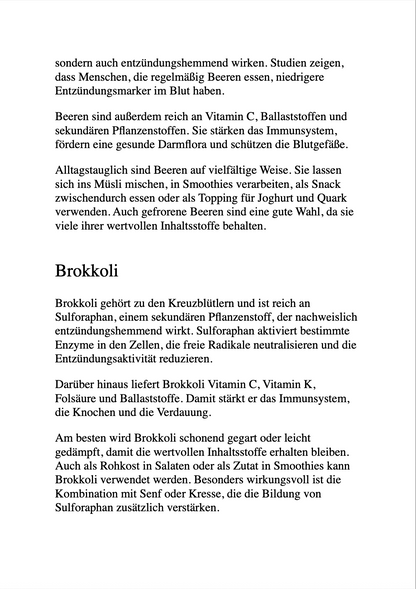 ANTI-ENTZÜNDLICH ESSEN - Mit der richtigen Ernährung Entzündungen bekämpfen, Beschwerden lindern und voller Energie durchs Leben gehen
