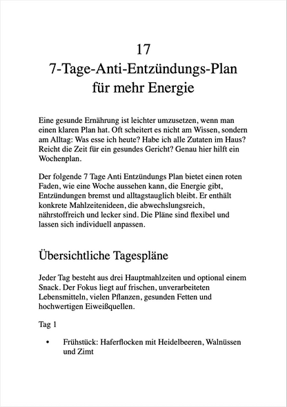 ANTI-ENTZÜNDLICH ESSEN - Mit der richtigen Ernährung Entzündungen bekämpfen, Beschwerden lindern und voller Energie durchs Leben gehen