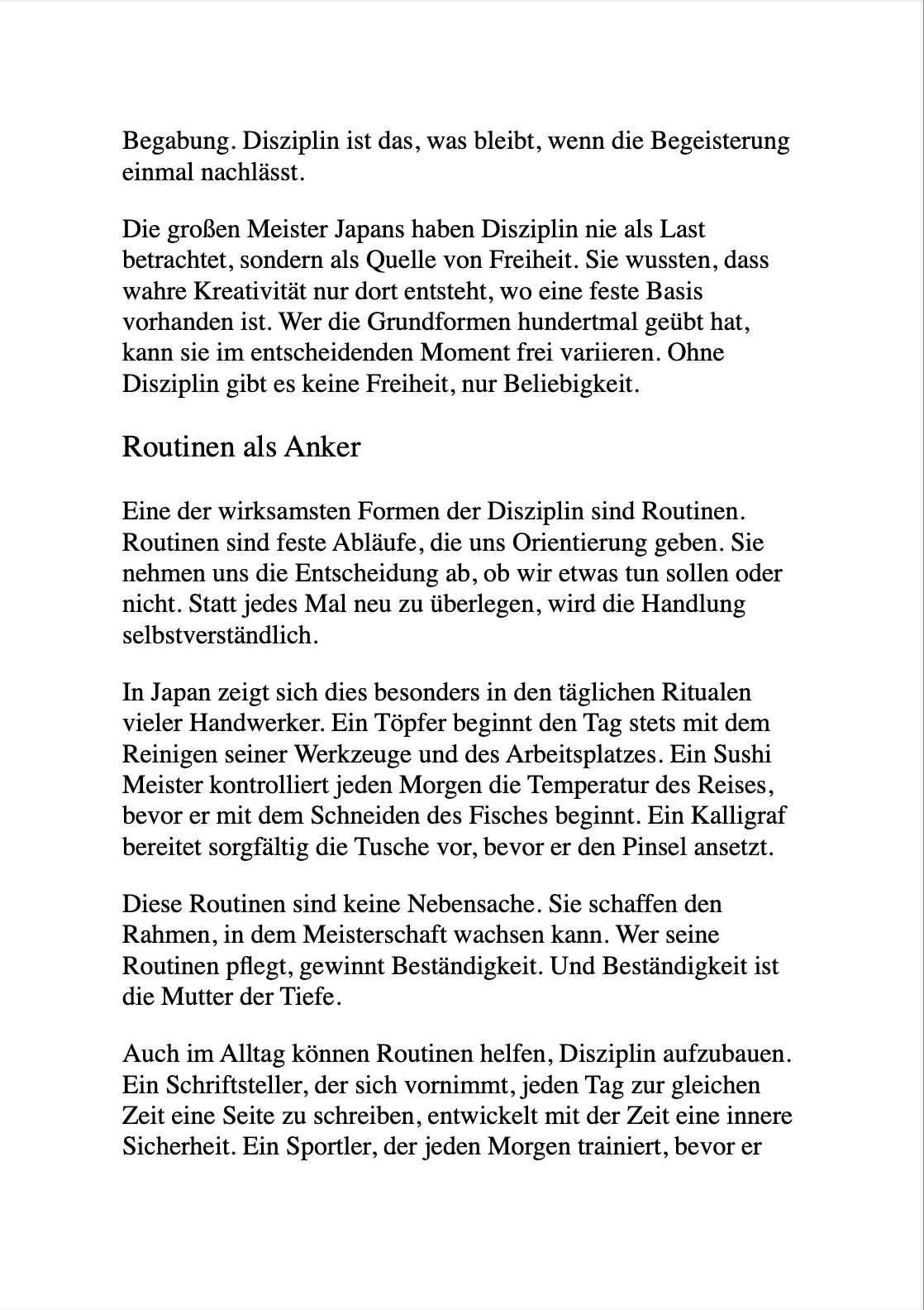 SHOKUNIN - Der japanische Weg zur Meisterschaft